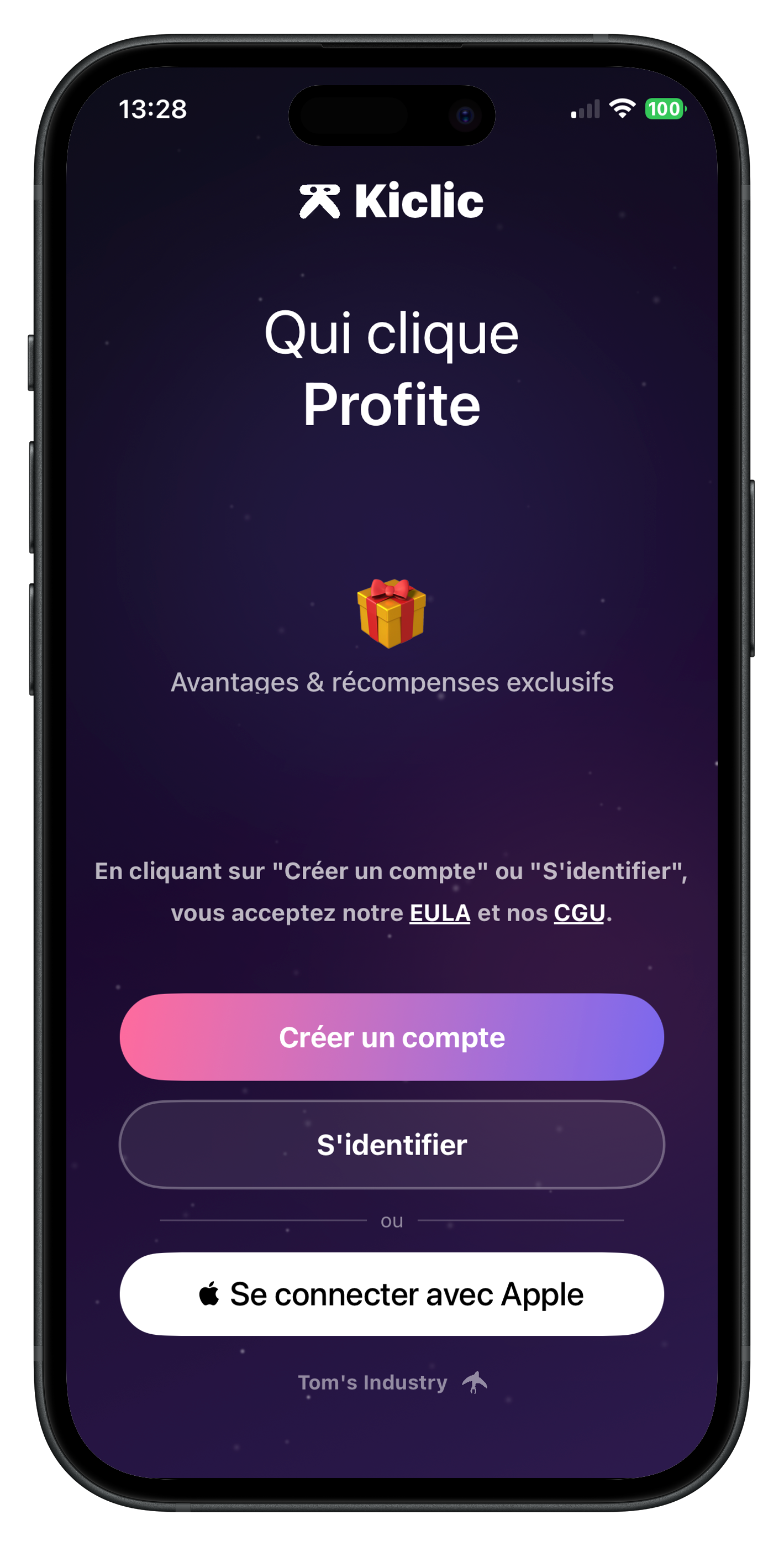Créer un compte Kiclic